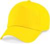 Beechfield CB10 Original 5 Panel Cap - Yellow - One Size