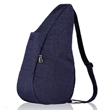 Healthy Back Bag Textured Nylon M Blue Night