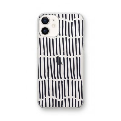 Moroccan stripes: iPhone 12 Transparant Hoesje