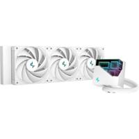 DEEPCOOL - LT720 - AIO waterkoeling - 120 mm ventilatoren - Witte ARGB-verlichting - Compatibel met Intel/AMD - Wit