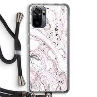 Mengelmoes: Xiaomi Redmi Note 10 Pro Transparant Hoesje met koord