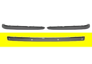BUMPERLIJST MIDDEN ACHTER 4-deurs. M/Chrome Lijst met PDC-GATEN 3041550