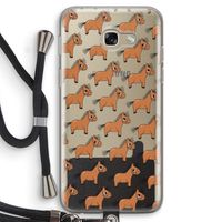 Pony: Samsung Galaxy A5 (2017) Transparant Hoesje met koord