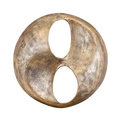 Deuie Messing gegoten aluminium wandpaneel afgerond groot