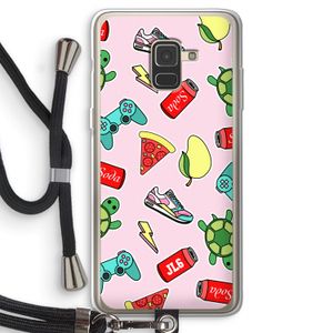 Things Jamie Loves: Samsung Galaxy A8 (2018) Transparant Hoesje met koord