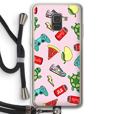 Things Jamie Loves: Samsung Galaxy A8 (2018) Transparant Hoesje met koord