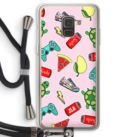 Things Jamie Loves: Samsung Galaxy A8 (2018) Transparant Hoesje met koord