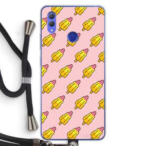 Waterijsjes: Honor Note 10 Transparant Hoesje met koord