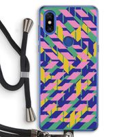 Skew Blush 1: Xiaomi Mi Mix 3 Transparant Hoesje met koord