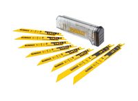 DeWalt Accessoires 8-delige set Afbreek reciprozaagbladen (2 x 230mm 14/18 TPI + 6x152mm 14/18 TPI) - DT2446-QZ - thumbnail