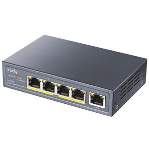 Cudy GS1005P netwerk-switch Gigabit Ethernet (10/100/1000) Power over Ethernet (PoE) Grijs