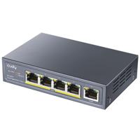 Cudy GS1005P netwerk-switch Gigabit Ethernet (10/100/1000) Power over Ethernet (PoE) Grijs - thumbnail