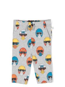 Stella McCartney Kids pantalon de jogging à imprimé graphique - Gris