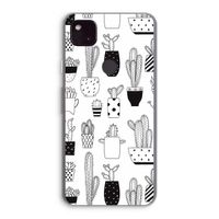 Cactusmotief: Google Pixel 4a 5G Transparant Hoesje