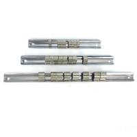 Koolstofstaal 8 socket rack opslag Divider Rail lade houder haken plank staan tool organisator socket socket moersleutel opslag (190mm)