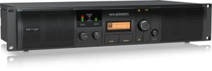 Behringer NX3000D audio versterker Optreden/podium Zwart