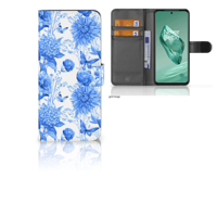 Hoesje voor OnePlus 12 Flowers Blue