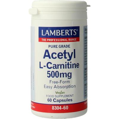 Lamberts Acetyl-L-Carnitine 500mg