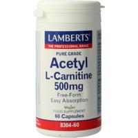 Lamberts Acetyl-L-Carnitine 500mg Lamberts Acetyl-L-Carnitine 500mg