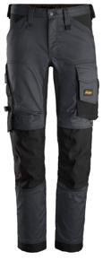 Snickers Workwear 6341 Werkbroek grijs/zwart - maat 54