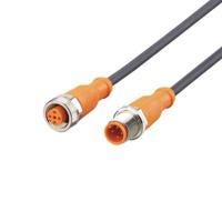 ifm Electronic EVC115 Verbindingskabel Aantal polen (sensoren): 4, 5 Stekker, recht, Bus, recht 6 m 1 stuk(s)