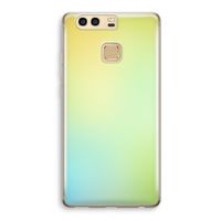 Minty mist pastel: Huawei P9 Transparant Hoesje