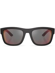 Prada Linea Rossa lunettes de soleil PS 01ZS à monture carrée - Noir