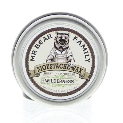 Mr Bear Family Beard Care Moustache Wax Wilderness 30ml