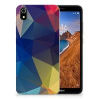 Xiaomi Redmi 7A | TPU Hoesje | Polygon Dark