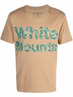 White Mountaineering t-shirt à logo imprimé - Tons neutres