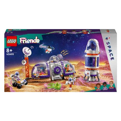 LEGO friends 42605 ruimtebasis op mars en raket