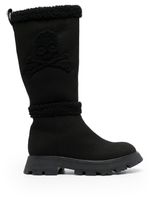 Philipp Plein bottes Skull Bones - Noir - thumbnail