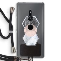 Creatieve toets: Sony Xperia XZ2 Transparant Hoesje met koord