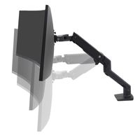 Ergotron HX Arm Desk Mount HD Monitor-tafelbeugel 1-voudig 38,1 cm (15) - 124,5 cm (49) Zwart Draaibaar, In hoogte verstelbaar, Kantelbaar, Zwenkbaar - thumbnail