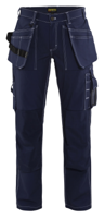 Blåkläder Dames werkbroek 15451370 | Marineblauw | Maat 48 - 7330509500408