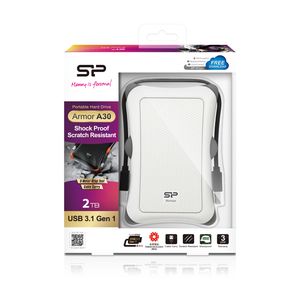 Silicon Power 2TB Rugged Armor A30 schokbestendig, 2.5" USB 3.0 Military Grade Portable Hard Drive