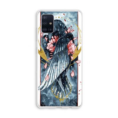 Golden Raven: Galaxy A51 4G Transparant Hoesje