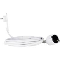 REV 0016035114 Stroom Verlengkabel Wit 3.00 m H05VV-F 3G 1,5 mm²
