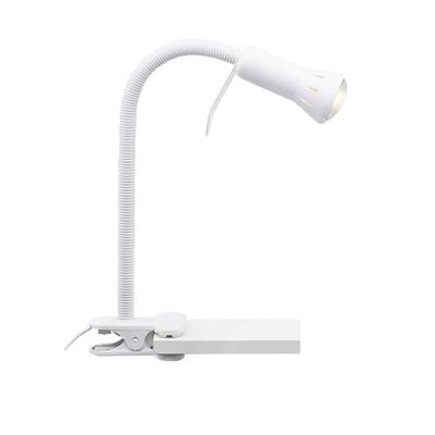 Brilliant Witte bureaulampFlex met klem - 24705T05