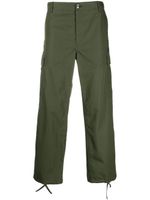 Kenzo pantalon en coton à poches cargo - Vert - thumbnail