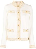 Tory Burch cardigan Kendra - Tons neutres