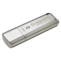 Kingston Technology IronKey Locker+ 50 USB flash drive 32 GB USB Type-A 3.2 Gen 1 (3.1 Gen 1) Zilver - thumbnail