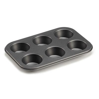 Muffin bakvorm / bakblik - Muffins en cupcakes bakken - 26 x 18 cm - voor 6x stuks Muffin bakvorm / bakblik - Muffins en cupcakes bakken - 26 x 18 cm - voor 6x stuks