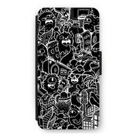 Vexx Black City : iPhone 12 Pro Max Flip Hoesje