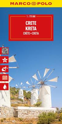 Wegenkaart - landkaart Kreta | Marco Polo