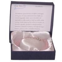 Halfedelstenen Armband in Geschenkdoos Rozenkwarts