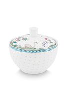 Pip Studio Suikerpot Jolie Stippen Goud Blauw