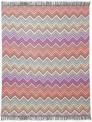 Missoni Home couverture Perseo à motif zig-zag - Noir