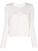 LIU JO cardigan à découpes - Blanc