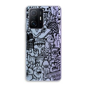 Vexx Black Mixtape: Xiaomi 11T Pro Transparant Hoesje